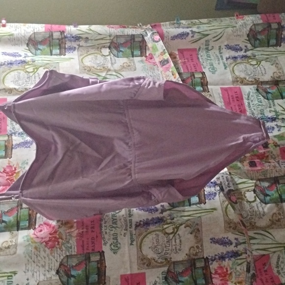 Forever 21 Lavender Silkly Fabric Bodysuit - Picture 7 of 7